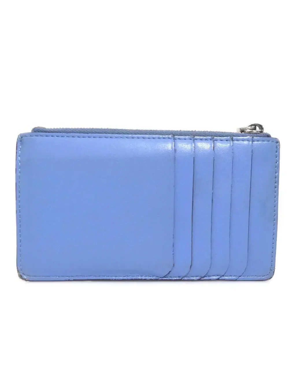 Auth Fendi F Is Coin Purse Case Blue #280388F20B